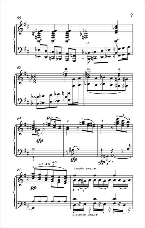 奏鸣曲 Opus 2 Nr.2 第二乐章-贝多芬奏鸣曲集 1-钢琴谱
