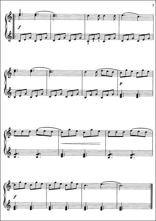 摇篮曲Op.777 No.5-钢琴谱
