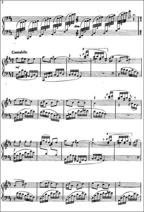 钢琴组曲《刘三姐》1、序曲-钢琴谱