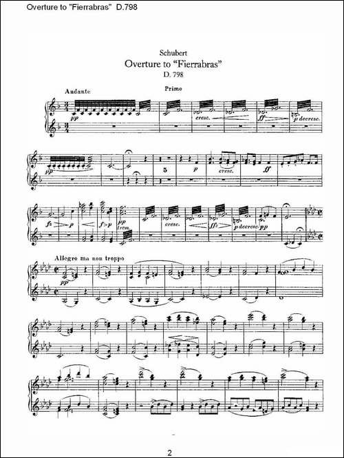Overture to-钢琴谱