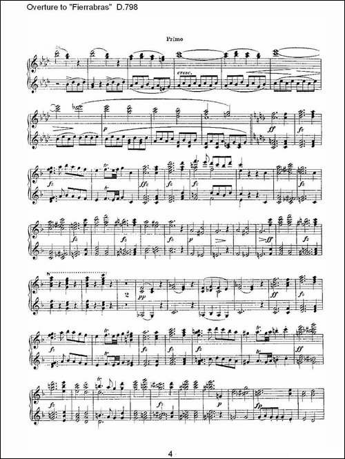 Overture to-钢琴谱