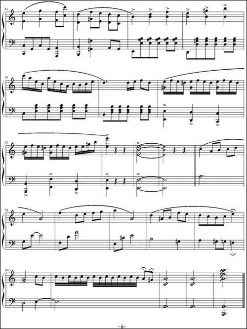 Tears in Minuet-《来自星星的你》BGM.11-钢琴谱