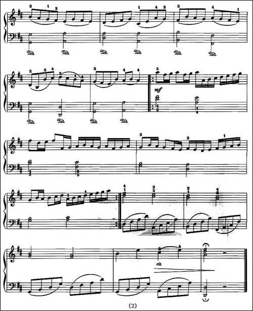 卡农-帕赫贝尔原曲版-钢琴谱