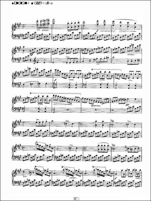 Sonata in A Major D.959-A大调奏鸣曲 D.959-钢琴谱