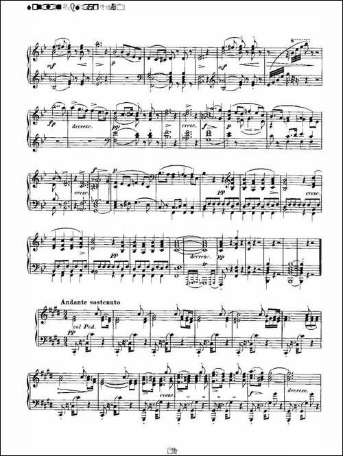Sonata in Bb Major D.960-Bb大调奏鸣曲 D.960-钢琴谱