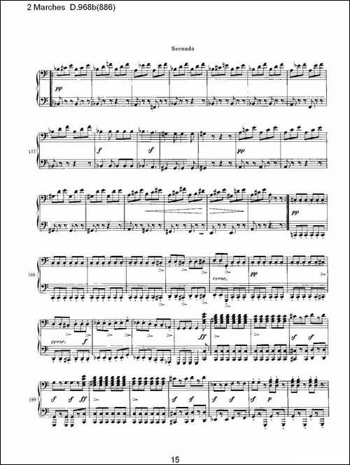 原始主题序曲与变奏曲 D.968a-603-钢琴谱