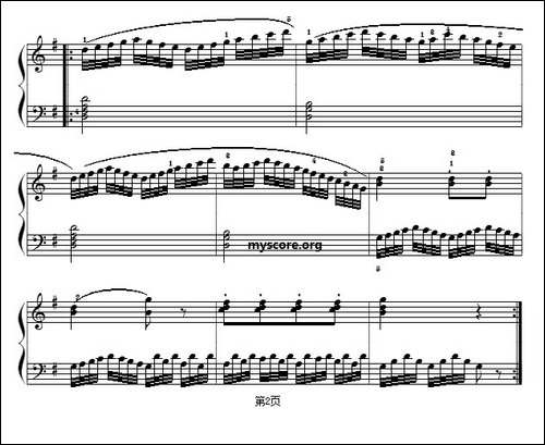 车尔尼599第59首曲谱及练习指导-钢琴谱