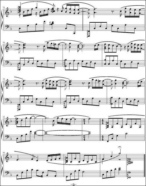 Story-电视剧《继承者们》插曲-钢琴谱
