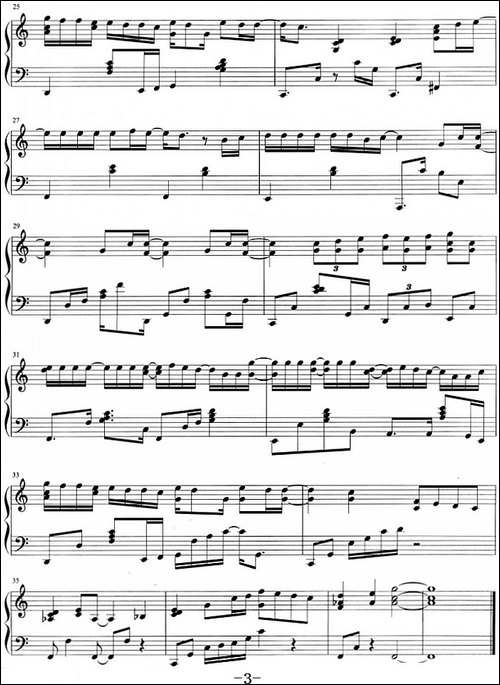 流行歌曲改编的钢琴曲：说好的幸福呢-钢琴谱