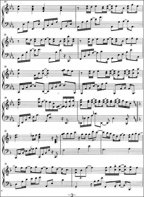 流行歌曲改编的钢琴曲：我们就到这-钢琴谱