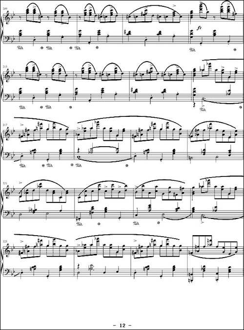 G minor Ballade-G小调叙事曲-版本二-钢琴谱