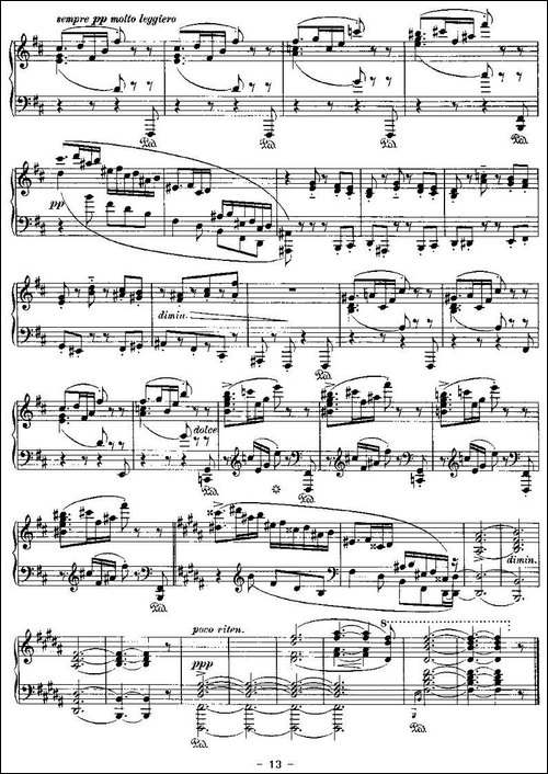 Ballades-勃拉姆斯4首叙事曲-钢琴谱