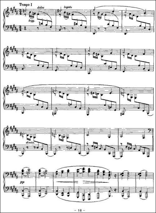 Ballades-勃拉姆斯4首叙事曲-钢琴谱