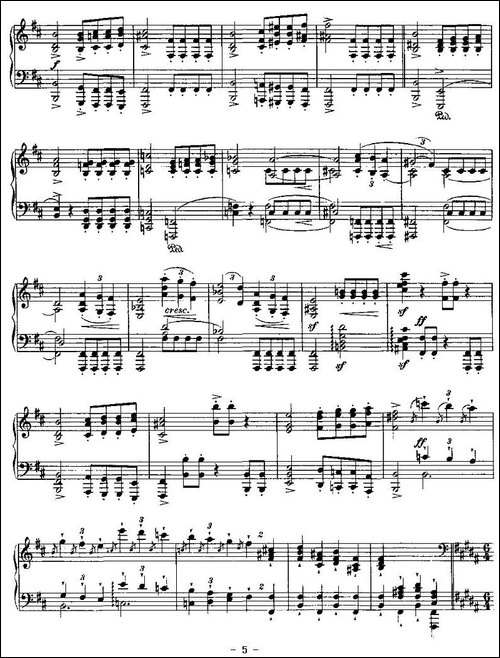 Ballades-勃拉姆斯4首叙事曲-钢琴谱