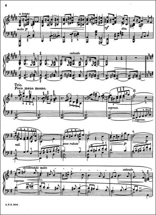2首玛祖卡舞曲-2-Two Mazurkas Op.28 No.2-钢琴谱
