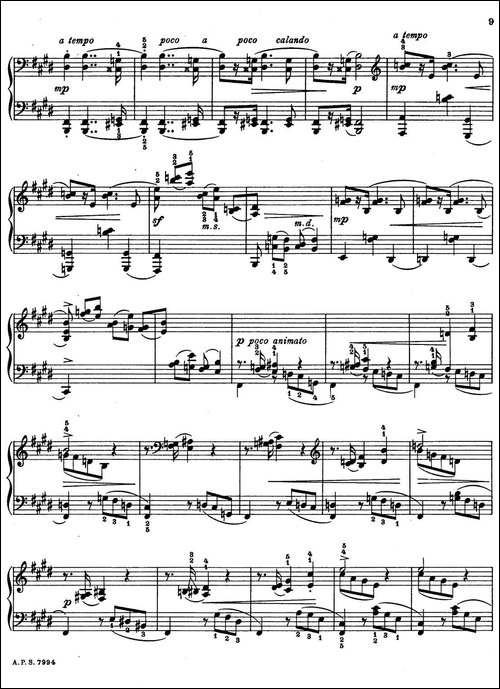 2首玛祖卡舞曲-2-Two Mazurkas Op.28 No.2-钢琴谱