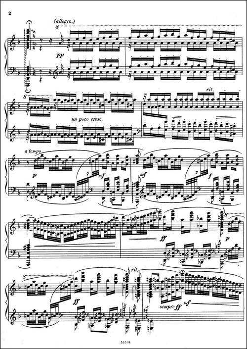 d小调托卡塔与赋格-BWV 565-钢琴谱