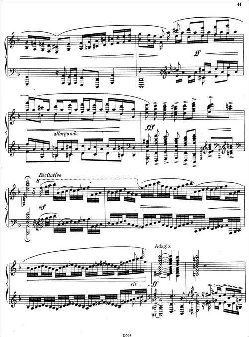 d小调托卡塔与赋格-BWV 565-钢琴谱