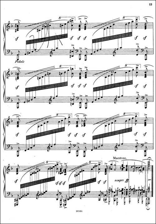 d小调托卡塔与赋格-BWV 565-钢琴谱