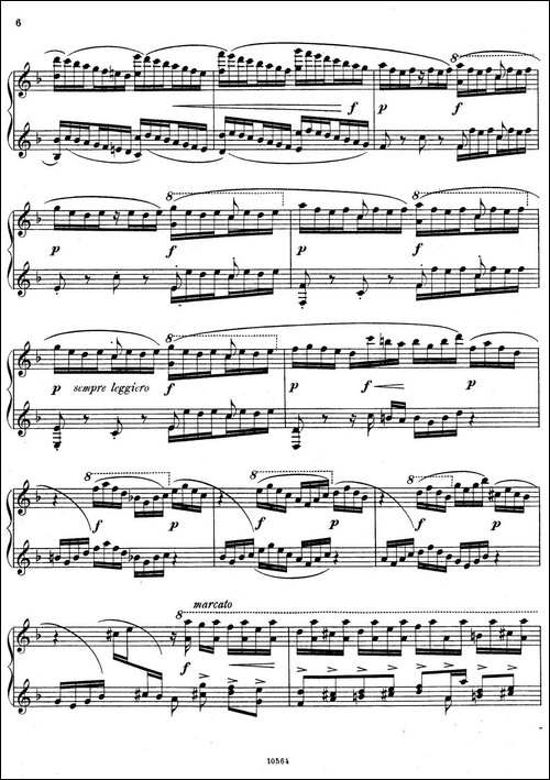 d小调托卡塔与赋格-BWV 565-钢琴谱