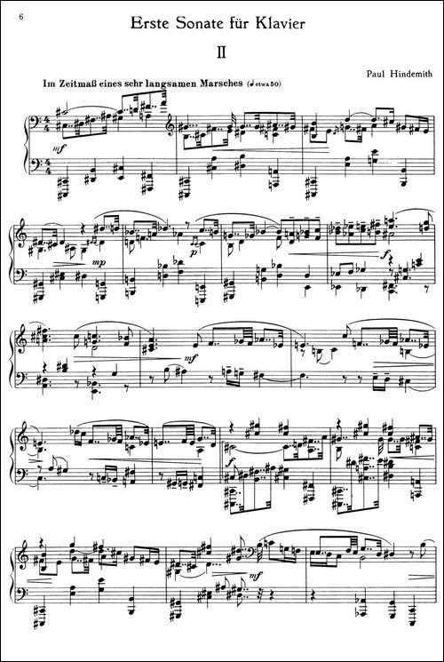 Piano Sonata No.1-第一钢琴奏鸣曲·Ⅱ-钢琴谱