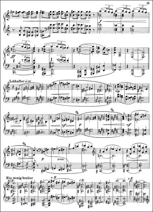 Piano Sonata No.1-第一钢琴奏鸣曲·Ⅲ-钢琴谱