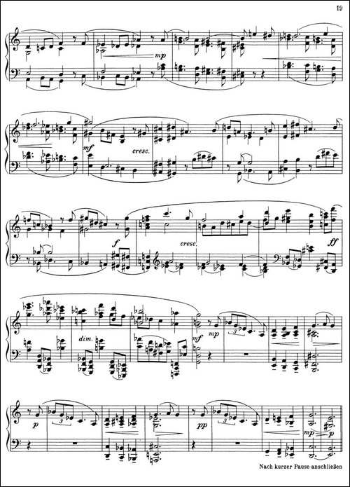 Piano Sonata No.1-第一钢琴奏鸣曲·Ⅳ-钢琴谱