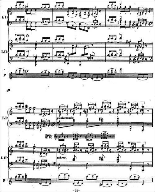 6首帕格尼尼大练习曲-Thema mit Variationen Etude Nr.6-钢琴谱