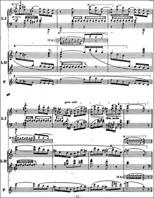 6首帕格尼尼大练习曲-Thema mit Variationen Etude Nr.6-钢琴谱