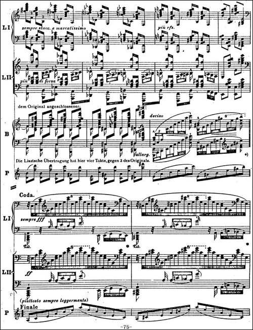 6首帕格尼尼大练习曲-Thema mit Variationen Etude Nr.6-钢琴谱