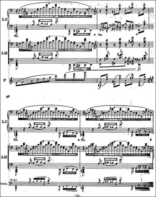 6首帕格尼尼大练习曲-Thema mit Variationen Etude Nr.6-钢琴谱