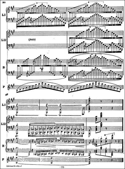 6首帕格尼尼大练习曲-Thema mit Variationen Etude Nr.6-钢琴谱