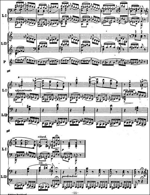 6首帕格尼尼大练习曲-Thema mit Variationen Etude Nr.6-钢琴谱