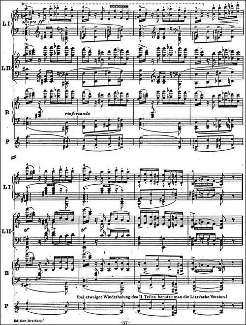 6首帕格尼尼大练习曲-Thema mit Variationen Etude Nr.6-钢琴谱