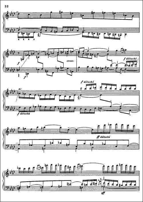 24 Preludes and Fugues Part.2 Op.45-24首前奏曲与赋格·第二部分·18-钢琴谱