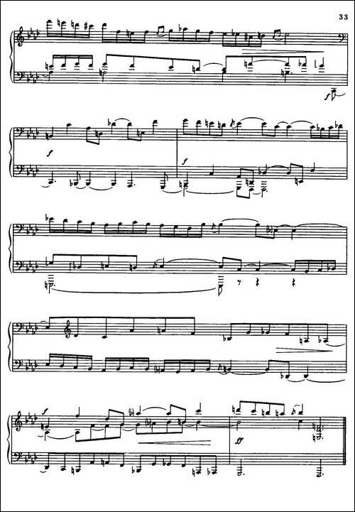 24 Preludes and Fugues Part.2 Op.45-24首前奏曲与赋格·第二部分·18-钢琴谱