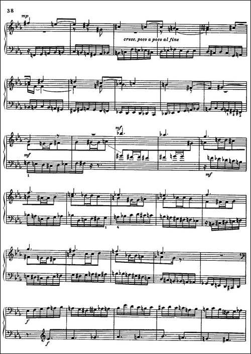 24 Preludes and Fugues Part.2 Op.45-24首前奏曲与赋格·第二部分·19-钢琴谱