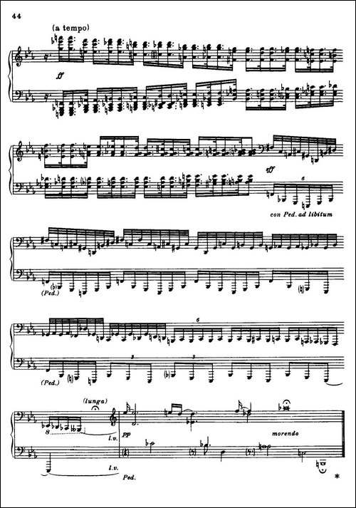 24 Preludes and Fugues Part.2 Op.45-24首前奏曲与赋格·第二部分·20-钢琴谱