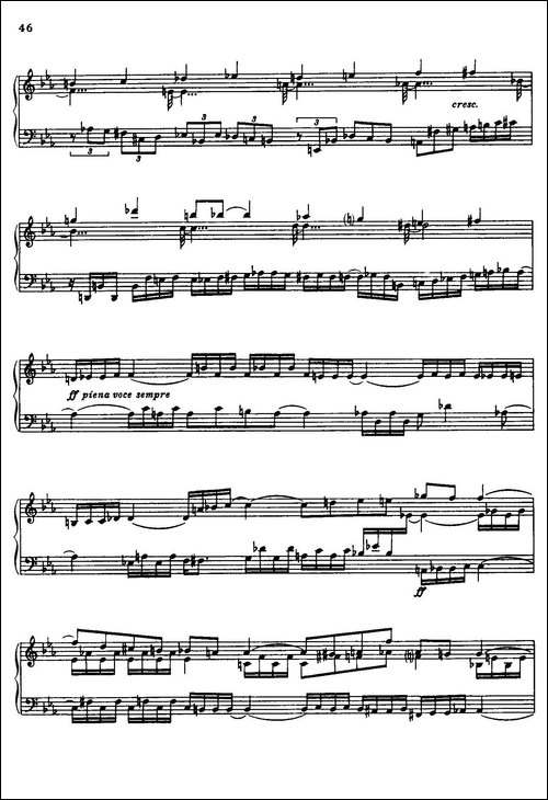 24 Preludes and Fugues Part.2 Op.45-24首前奏曲与赋格·第二部分·20-钢琴谱