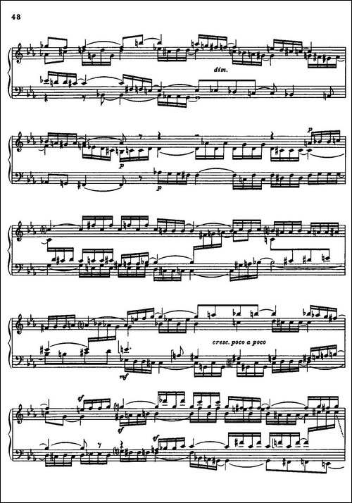 24 Preludes and Fugues Part.2 Op.45-24首前奏曲与赋格·第二部分·20-钢琴谱