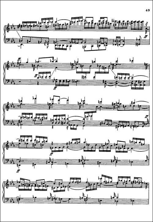 24 Preludes and Fugues Part.2 Op.45-24首前奏曲与赋格·第二部分·20-钢琴谱