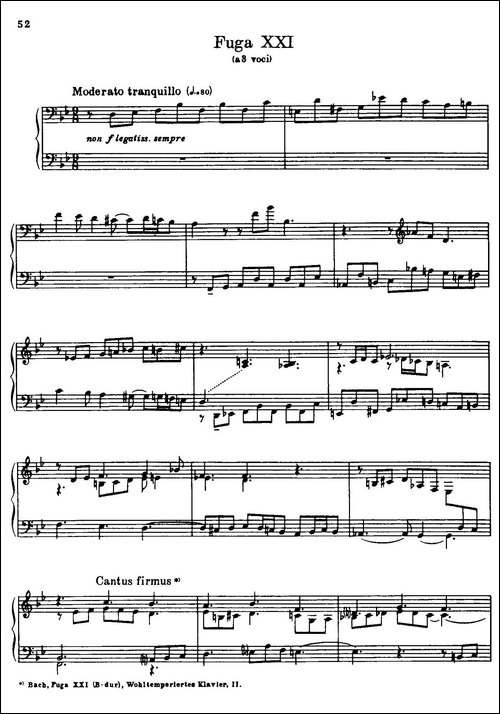 24 Preludes and Fugues Part.2 Op.45-24首前奏曲与赋格·第二部分·21-钢琴谱