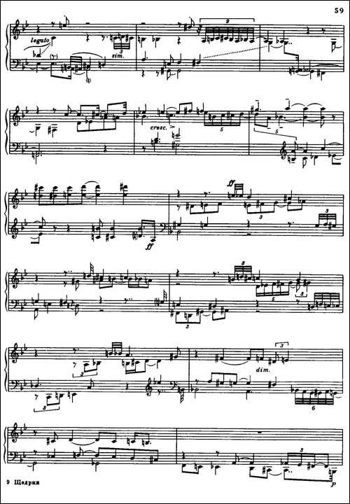 24 Preludes and Fugues Part.2 Op.45-24首前奏曲与赋格·第二部分·22-钢琴谱