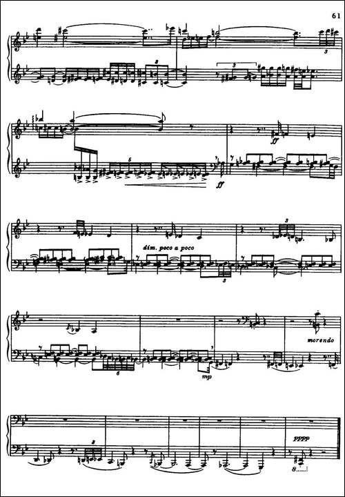 24 Preludes and Fugues Part.2 Op.45-24首前奏曲与赋格·第二部分·22-钢琴谱