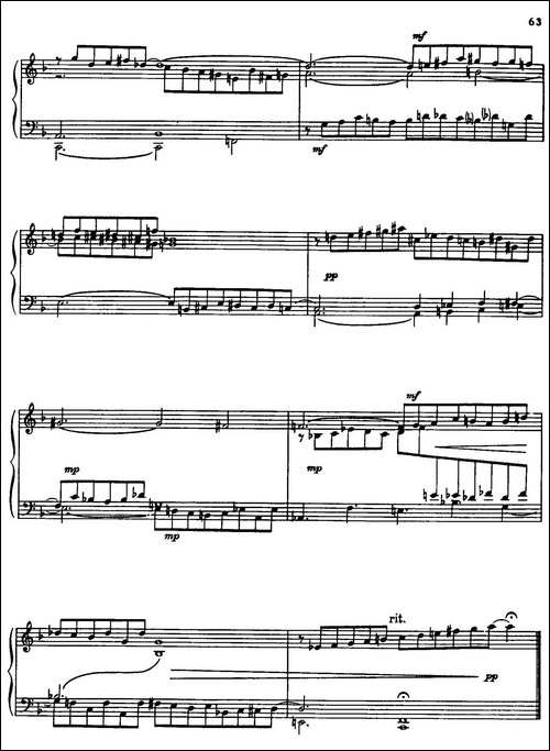 24 Preludes and Fugues Part.2 Op.45-24首前奏曲与赋格·第二部分·23-钢琴谱