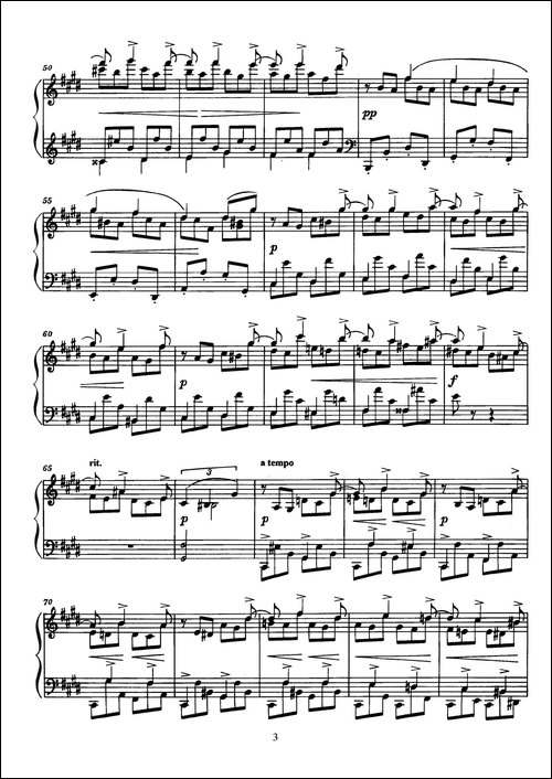 Arabesques Op.4-阿拉伯风格曲-1-钢琴谱