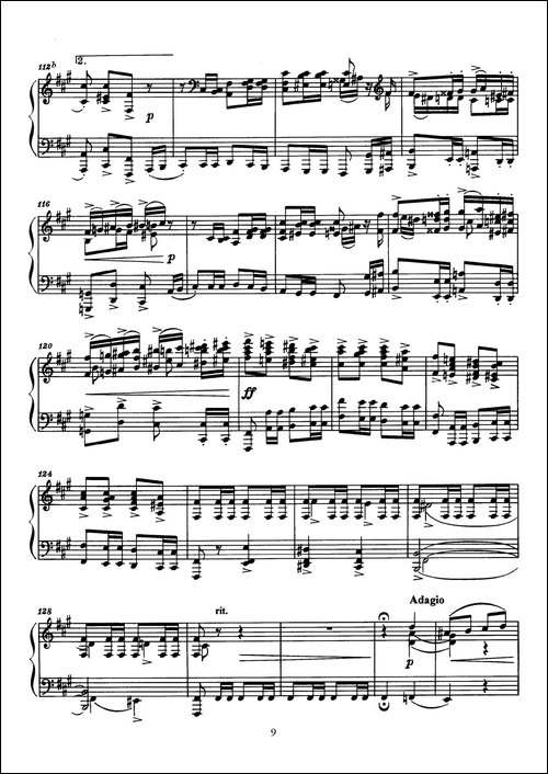 Arabesques Op.4-阿拉伯风格曲-2-钢琴谱