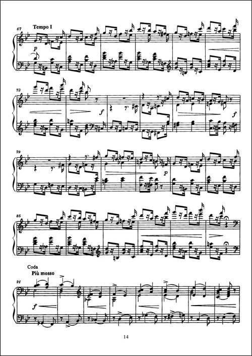 Arabesques Op.4-阿拉伯风格曲-3-钢琴谱