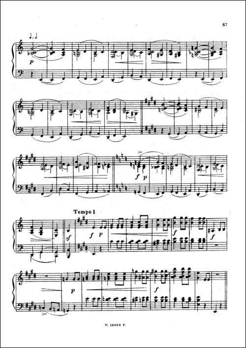 Arabesques Op.4-阿拉伯风格曲-4-钢琴谱