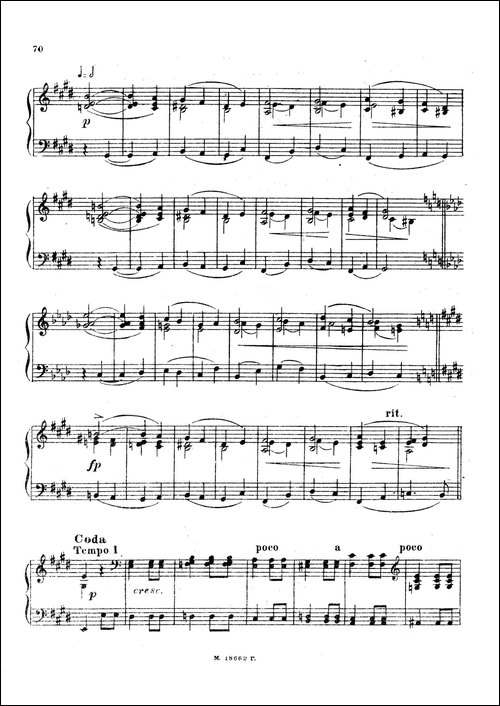 Arabesques Op.4-阿拉伯风格曲-4-钢琴谱